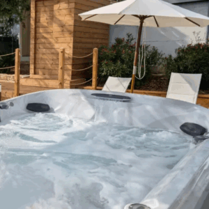Private garden jacuzzi di 60 minuti